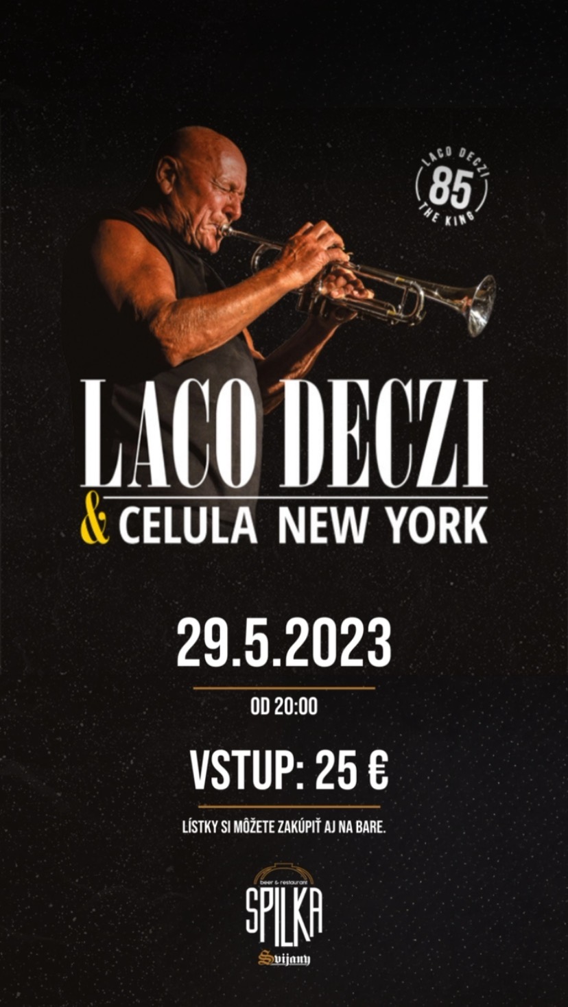 KONCERT V SPILKE! 🎵🎶
V pondelok 29.5.2023 sa môžete tešiť na famózny koncert BLUE MONDAY - Laco Deczi & Celula New York‼️🥳🤩
Link na predaj vstupeniek v BIO ✅
My sa už nevieme dočkať a čo vy?🤗
#spilka #alwaysgoodreasontocome #beer #pivo #pivospaja #kamnaobedvbratislave #spilkarestaurant #dnesjem #spilkashop #spilkabakery #tankovepivo #svijany450 #koncervspilke #koncert #lacodeczi